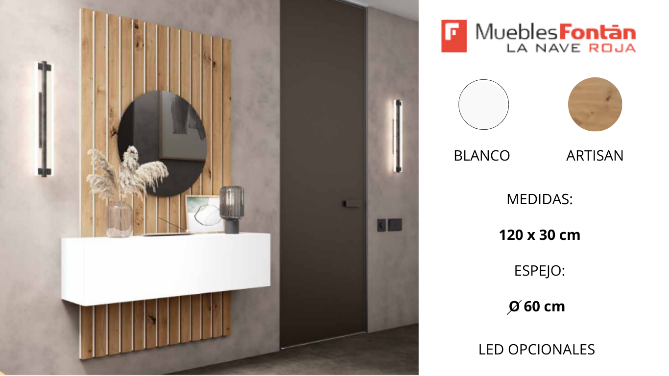 MUEBLE ENTRADA O RECIBIDOR